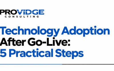Technology Adoption After Go-Live: 5 Practical Steps